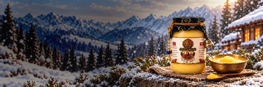 Namo Narayana’s Guide to Winter Wellness with pure A2 cow ghee