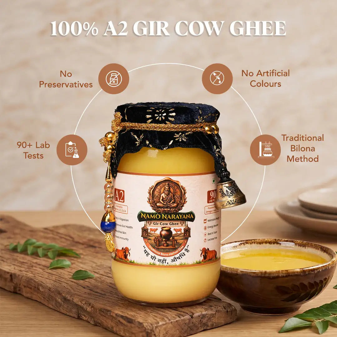 Pure A2 Gir Cow Ghee 1 Litre