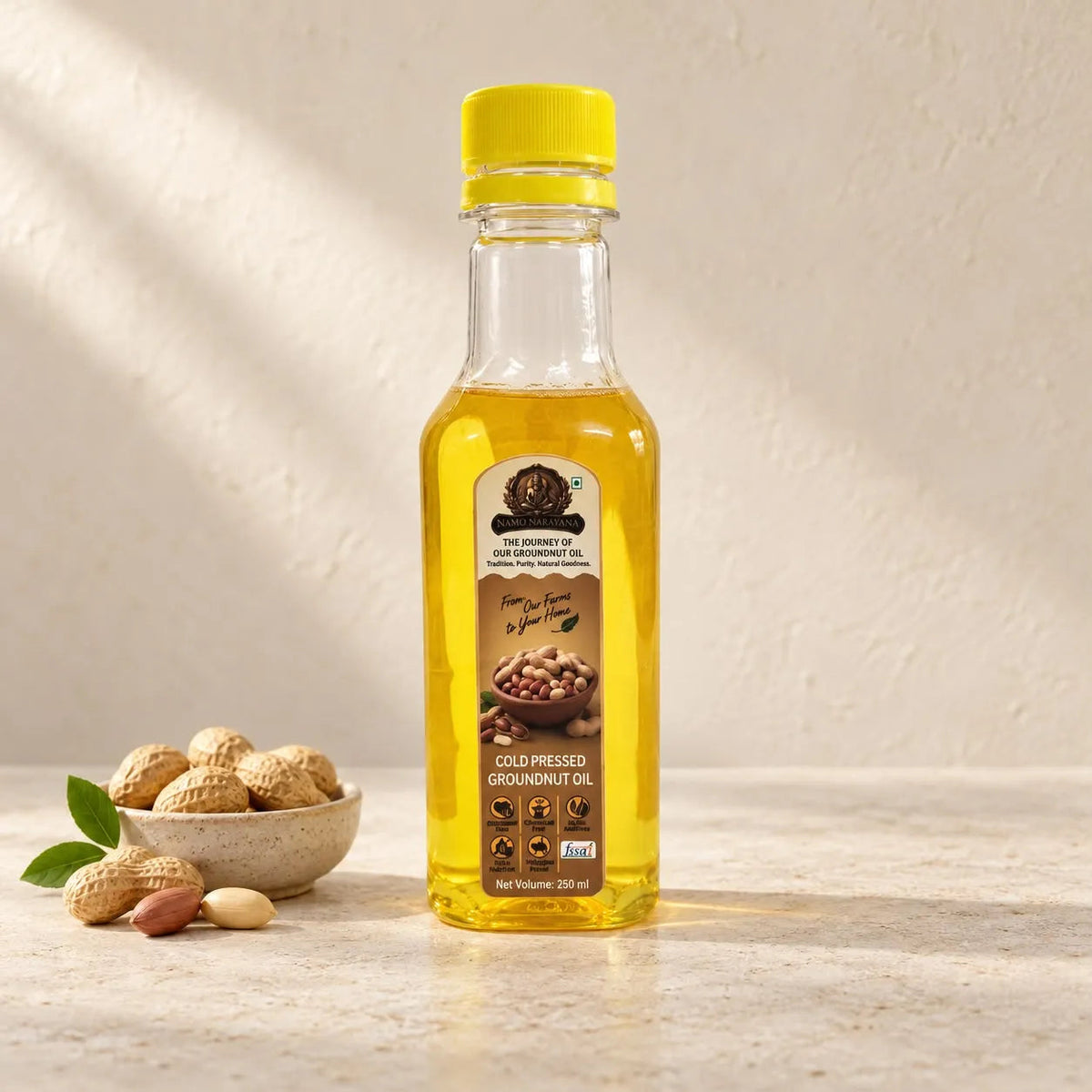 Groundnut Oil – 250 ml (Free Gift)