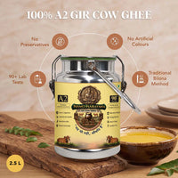 Pure A2 Gir Cow Ghee 2.5 Litre